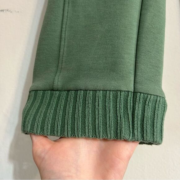 Anthropologie Saturday Sunday Dylan Cropped Joggers Sage Green Size Medium - Picture 4 of 11